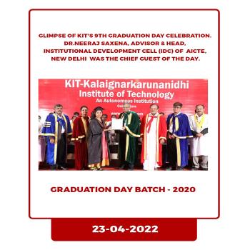 KIT - KALAIGNARKARUNANIDHI INSTITUTE OF TECHNOLOGY